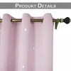 Vorhang mit Ausgehöhlten Sterne, 1 Stück H213xB132cm Produktbild-Vorschau 5
