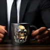 Rocker Totenkopf Tasse schwarz in Schwarz Produktbild-Vorschau 5