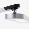 BRILLIANT silberne LED Tischlampe | Schreibtischleuchte mit Produktbild-Vorschau 4