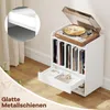 COSTWAY Plattenspieler Tisch, Schallplatten Regal, Produktbild-Vorschau 5