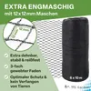 TTL GARDEN Teichnetz 6x10m schwarz 30g/m² Vogelschutznetz Produktbild-Vorschau 2