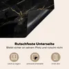 KitchenYeah© Herdabdeckplatte Marmoroptik - Luxus - Schwarz Produktbild-Vorschau 3