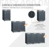 ML-Design 1 box na 1 popelnici, 240L 68x80x116,3 cm Náhled obrázku produktu 6