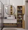 Mobile bagno stretto con ripiani MARGO - rovere artigianale Anteprima dell’immagine prodotto 12