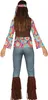 Hippie 60s Karneval Fasching Retro Farbexplosion Festival Produktbild-Vorschau 2
