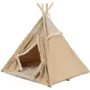 TRIXIE Tipi Boho - beige - 55 × 65 × 55 cm Produktbild-Vorschau 1