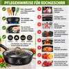 Schmorpfanne 24 cm Antihaft mit Glasdeckel Produktbild-Vorschau 9