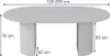 Esstisch Vicco Calero Weiß 120-200 x 60 cm ausziehbar, Produktbild-Vorschau 2