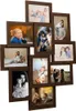 vidaXL Cadre photo collage pour 10x(10x15 cm) photos brun Voir les images du produit 7