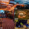 Solárna LED reťaz 9,5 m 50 retro žiaroviek teplá biela Náhľad obrázku produktu 3