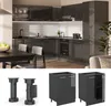Küchenunterschrank Vicco R-Line Anthrazit Hochglanz 60 cm , Produktbild-Vorschau 4