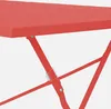 Set tavolo da giardino pieghevole in acciaio con 4 sedie, Anteprima dell’immagine prodotto 5