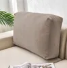 Potah na polštář do pohovky, béžová barva - potah na opěrku Náhled obrázku produktu 5