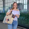 Sunsa Damen Handtasche. XXL Tasche aus Canvas/Leinwand & Produktbild-Vorschau 10