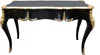 Casa Padrino Luxus Barock Schreibtisch Schwarz / Gold Produktbild-Vorschau 3