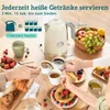 HOMCOM Wasserkocher Toaster Set, 2200 W, 1,7 L Produktbild-Vorschau 3