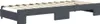 vidaXL Letto da giorno allungabile grigio scuro 80x200 cm Anteprima dell’immagine prodotto 7
