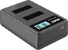 USB Dual Ladegerät für Sony NP-BX1 Akkus beleuchtetes Produktbild-Vorschau 5