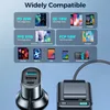12V 24V auto USB accendisigari spina multipla 5x USB Anteprima dell’immagine prodotto 7