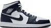 Air Jordan 1 Mid White Metallic Gold Obsidian - EU: 44.5 Produktbild-Vorschau 1