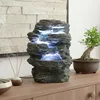 Zimmerbrunnen Niagara mit LED Beleuchtung Gartenbrunnen Produktbild-Vorschau 6