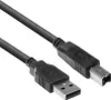 ACT USB 2.0 connection cable Black, 1.0m, 1 m, USB A, USB Produktbild-Vorschau 1