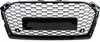 Kühlergrill Grill Sport Optik ohne Emblem Schwarz glanz für Produktbild-Vorschau 4