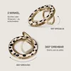 BURGA 153357, Magnetischer Ring, Braun, Beige, Polycarbonat Produktbild-Vorschau 3