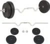 vidaXL Langhantel-Set 30 kg Produktbild-Vorschau 5