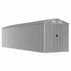 vidaXL Gartenhaus Hellgrau 191x725x198 cm Verzinkter Stahl Produktbild-Vorschau 1