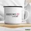 Huuraa Emaille Tasse Braunschweig verliebt 300ml Vintage Produktbild-Vorschau 3