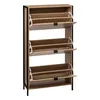 Schuhschrank ALIAJ, 3 Fächer, 63,2 x 24 x 122 cm Produktbild-Vorschau 2