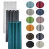 Verdunkelungsvorhang Ösen 140 x 145 cm Anthrazit Vorhang Produktbild-Vorschau 5