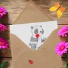 Mr. & Mrs. Panda Grußkarte Sportreporter Leidenschaft - Produktbild-Vorschau 3