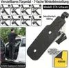 Premium Autotürstufe Schwarz - 24x7cm Verstellbar Produktbild-Vorschau 3