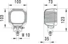 HELLA Arbeitsscheinwerfer 1GA 357 109-012 100mm 123mm 790g Produktbild-Vorschau 2