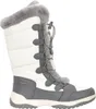 A single white and gray winter boot. Produktbild-Vorschau