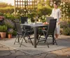 LINDER EXCLUSIV Gartentisch Aluminium Polywood Non Wood 80 Produktbild-Vorschau 4