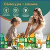Olvy Magnetyczne klocki konstrukcyjne 110 sztuk, zabawki Podgląd zdjęcia produktu 4