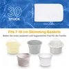 Speed Pool Skimmer Socken 30 Stück,Skimmer Filter Netz Produktbild-Vorschau 2