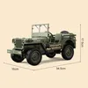 JJRC C8815 RTR 1/10 2,4G 4WD RC-Auto Willys Militär-LKW Produktbild-Vorschau 10