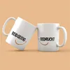 Huuraa Kaffeetasse Make Love not War Geschenk Tasse Weiß Produktbild-Vorschau 4