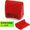 TimeTEX Zeitdauer-Uhr "lautlos" compact rot Produktbild-Vorschau 4