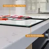 Wallario Herdabdeckplatte aus Glas, Größe 60 x 52 cm Produktbild-Vorschau 4