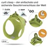 Curli Air-Mesh, Borsttuig, Vestmodel, Maat S, Groen, Nylon, Productafbeelding-voorbeeld 3