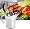 Premium Edelstahl Thermo Sauciere, Soßenkanne mit Produktbild-Vorschau 5