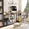 Mondeer Eckschreibtisch drehbarer Computertisch 135,5 x 110 Produktbild-Vorschau 9