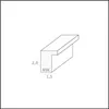 Deknudt S65KQ1 15x20, Braun, 24,500 cm, 29,500 cm, Holz Produktbild-Vorschau 7