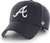 47 Brand Relaxed Fit Cap - MLB Atlanta Braves navy Podgląd zdjęcia produktu 3