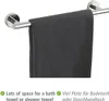 WENKO Edelstahl Handtuch Halter Stange Badetuch 40 cm BOSIO Produktbild-Vorschau 4